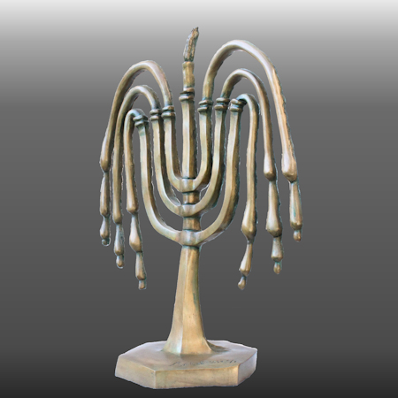 The Weeping Menorah – Weeping Willow The Weeping Menorah – Weeping Willow - Bronze Sculpture 2023