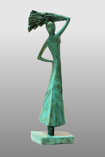 Lifting Up The Sheaf - Bronze Sculpture 2023