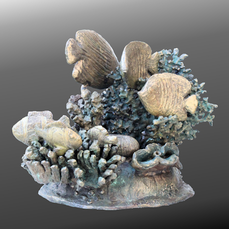 The Coral Reef at the Red Sea - Bronze Sculpture 2025